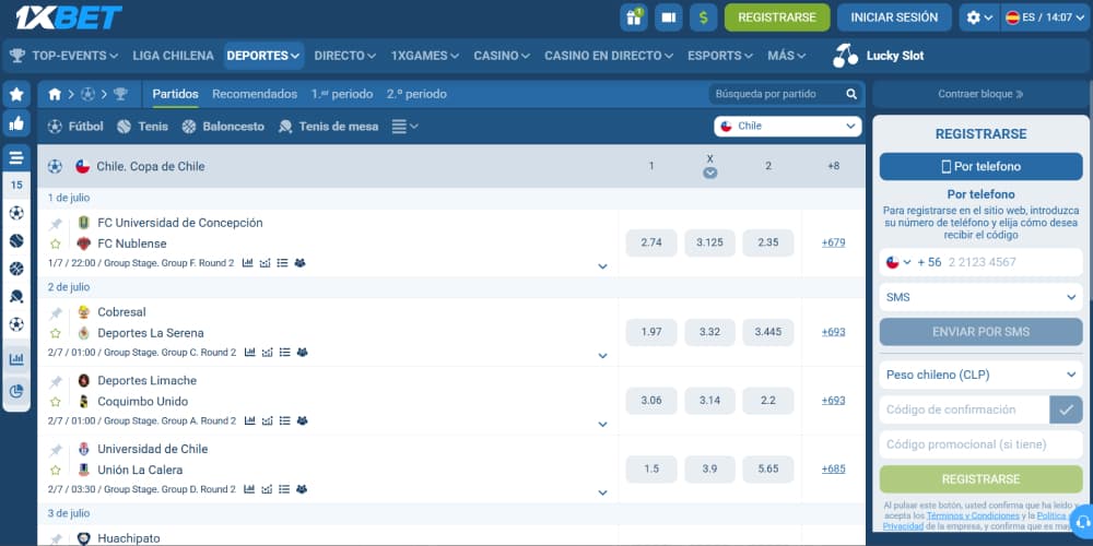 1xBet el mejor sitio de apuestas
