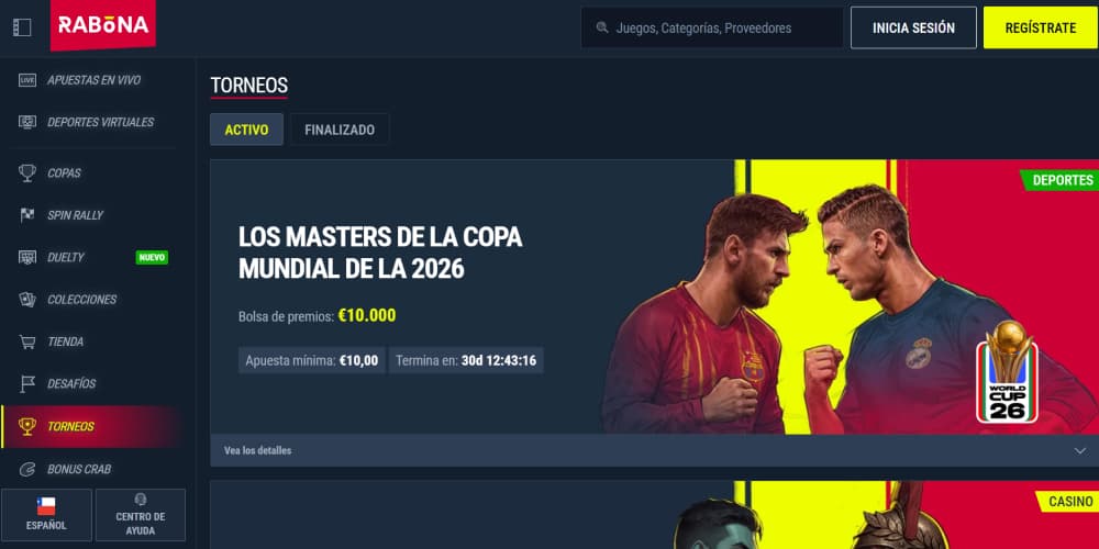 Rabona torneos de futbol